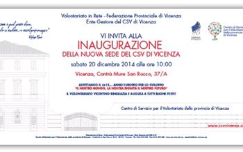 Alessandro Duranti, ConfiniOnline, ospite all'inaugurazione della nuova sede del CSV della provincia di Vicenza